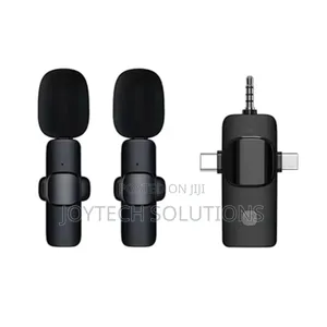Plug and Play Portable Lapel Wireless Microphone