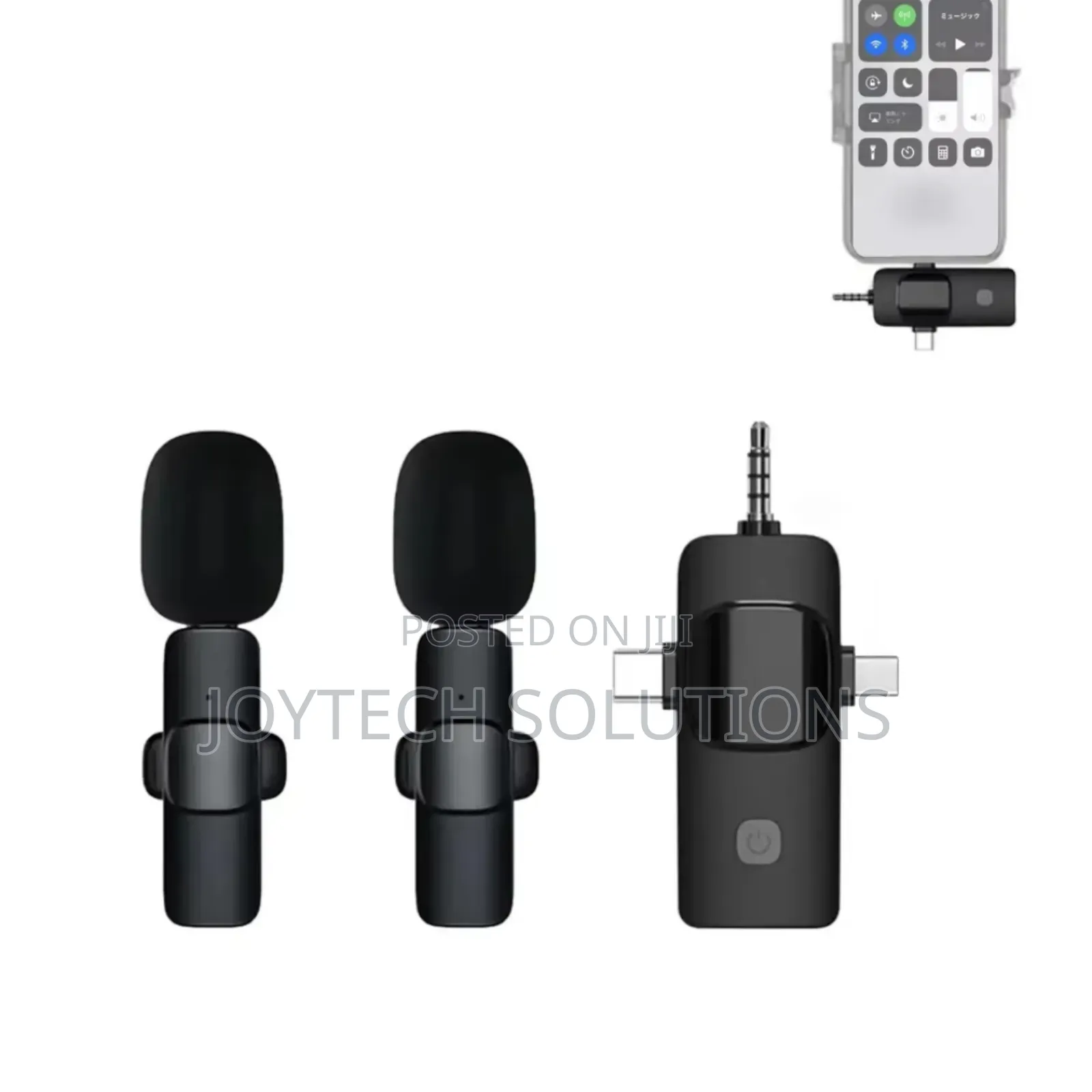 Plug and Play Portable Lapel Wireless Microphone