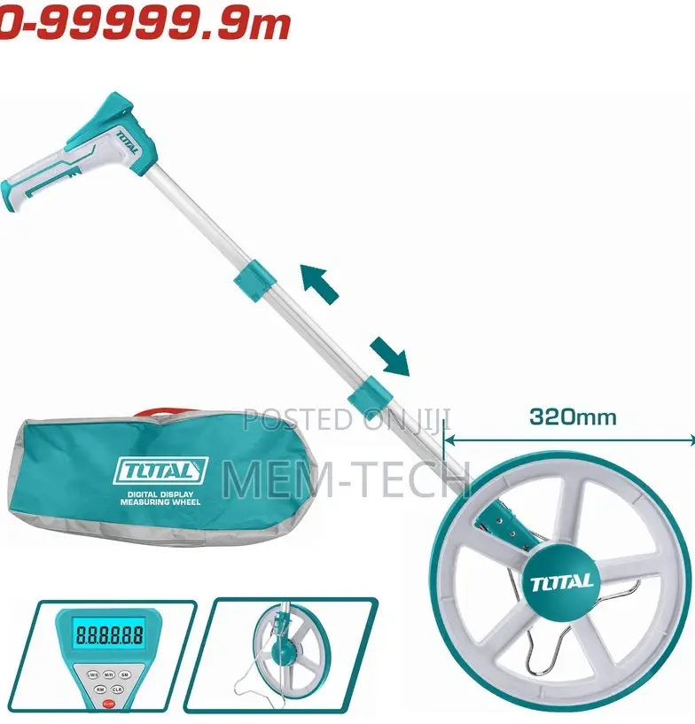 Total Tmt19923 Digital Display
Measuring Wheel