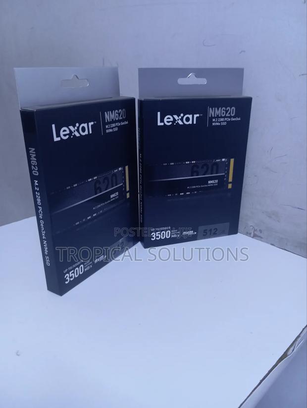 Lexar Nm620 512 Gb Nvme SSD M.2// Lexar 512gb SSD