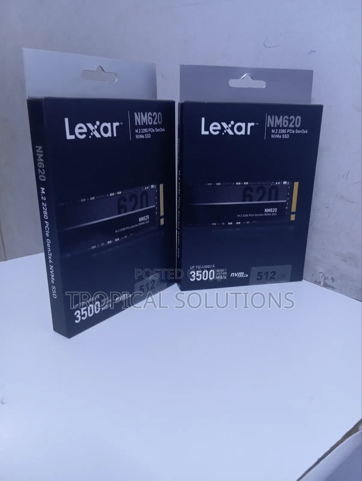 Lexar Nm620 512 Gb Nvme SSD M.2// Lexar 512gb SSD
