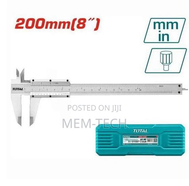 Total Tmt312001 Vernier Caliper
Range:0-200mm