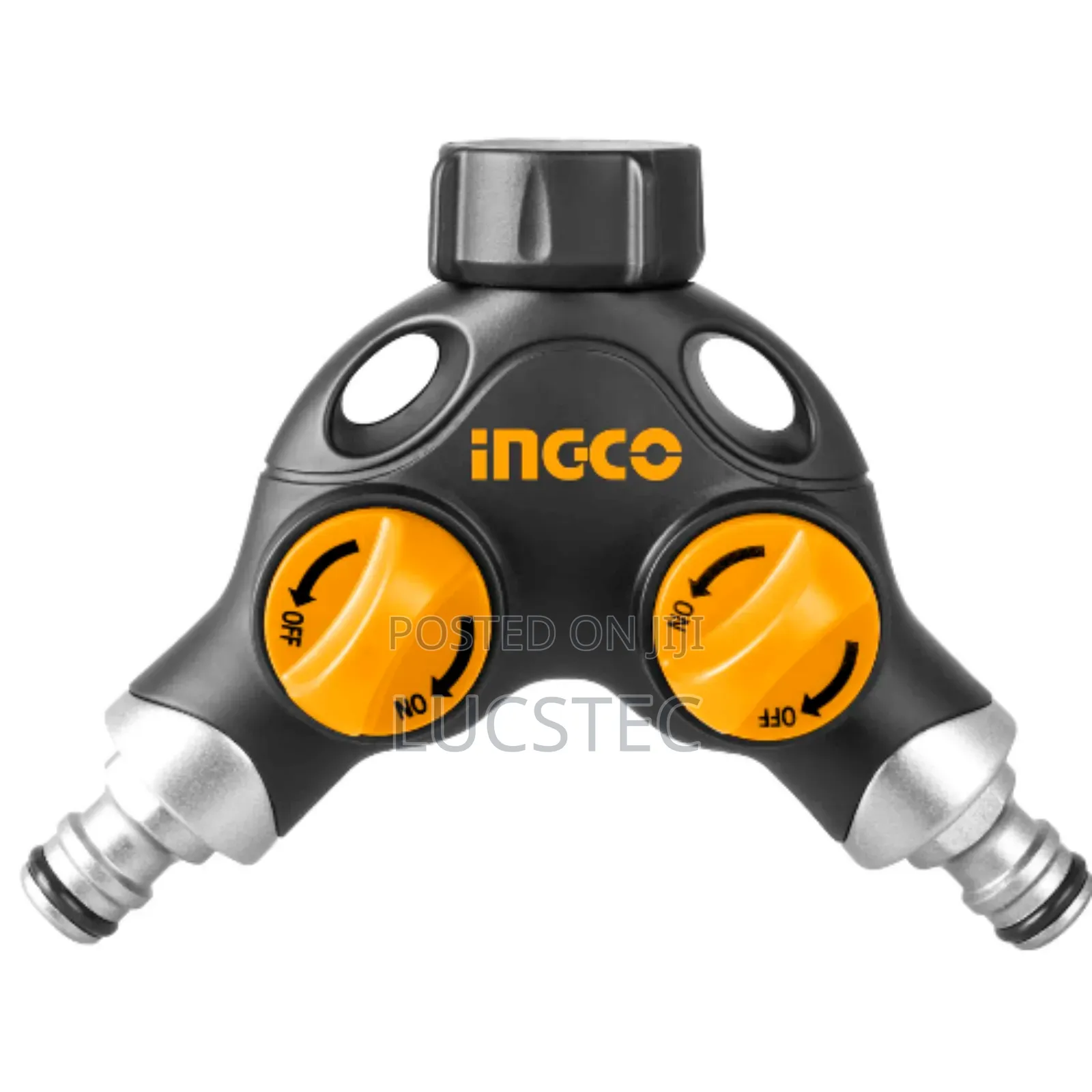 Ingco Hhc1201 Deluxe 2-way Hose Connector,
