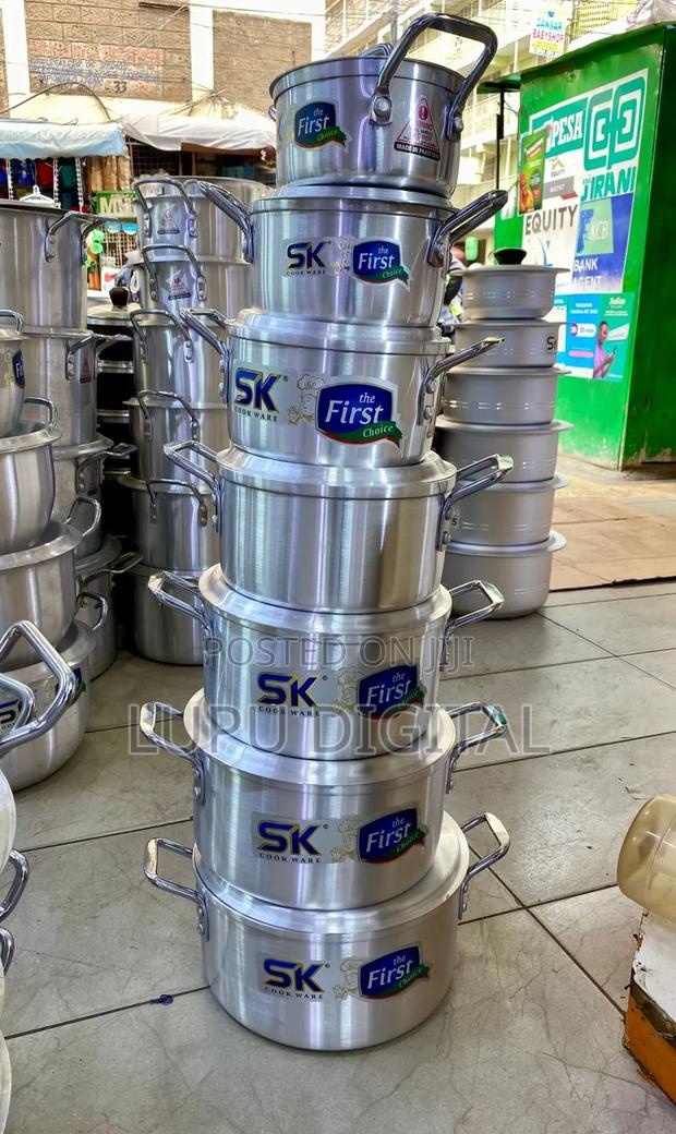 7pc Quality Aluminum Sk Cookwares Sets
