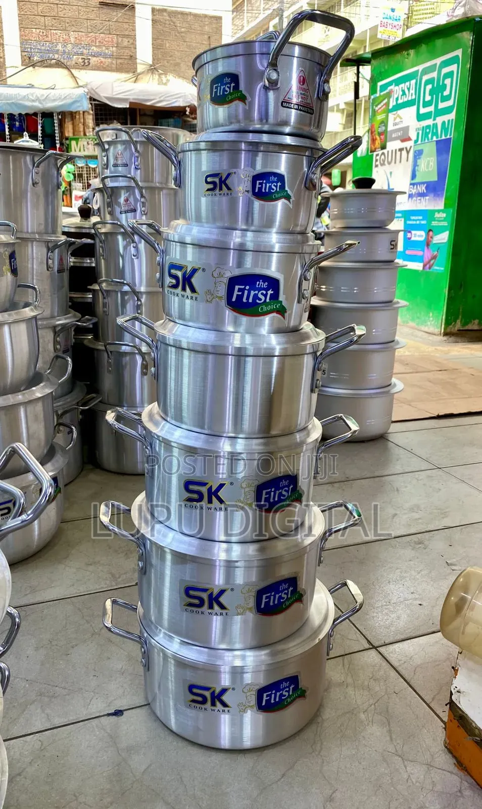 7pc Quality Aluminum Sk Cookwares Sets