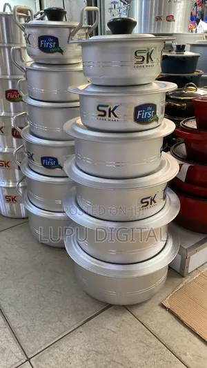 6pc Heavy Alluminium Sk Cookwares Are Available