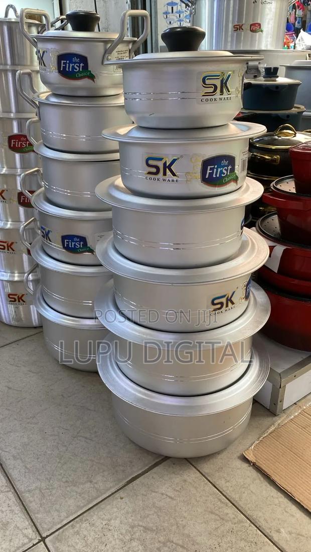 6pc Heavy Alluminium Sk Cookwares Are Available