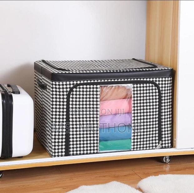 Checked Multipurpose Storage Box*