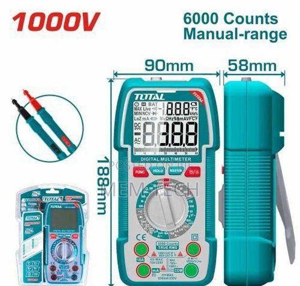 Total TMT Digital Multimeter 1000v - main view