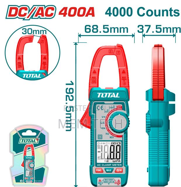 Total Tmt762002 Dc/Ac 400a Clamp Meter 4000 Counts - main view