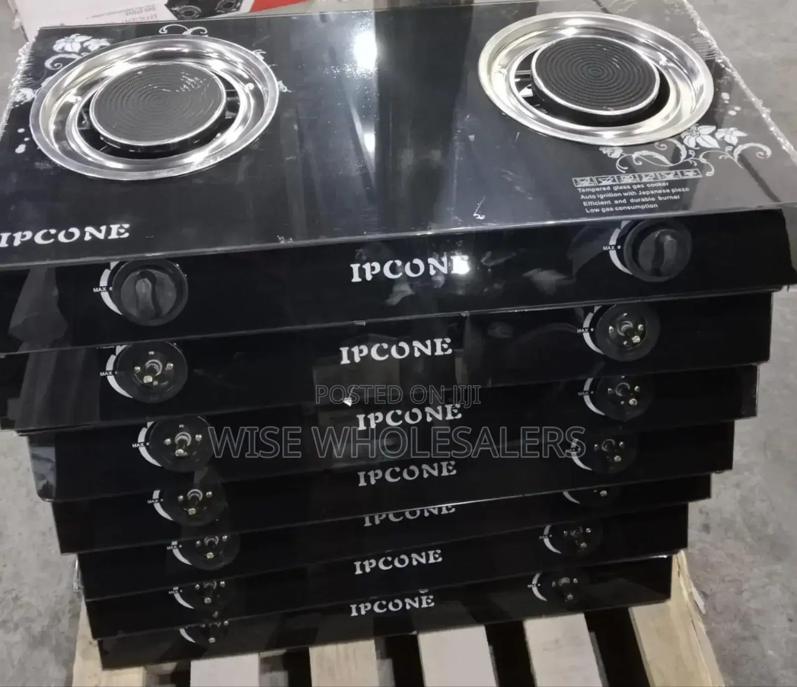 Ipcone 2 Burner Infrared Cooker