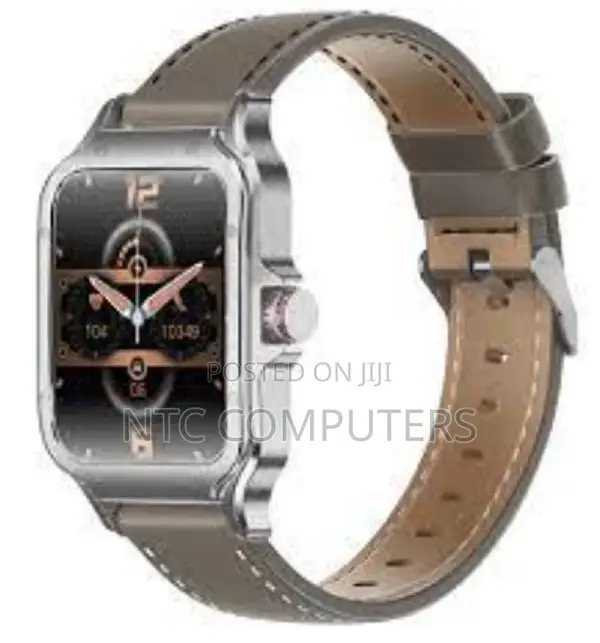 Promate 1.78" Curved Amoled Fitness Tracker Smartwatch W/