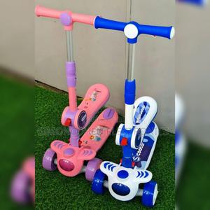 Kids Quality Scooters With Music and LightsWith a Seat