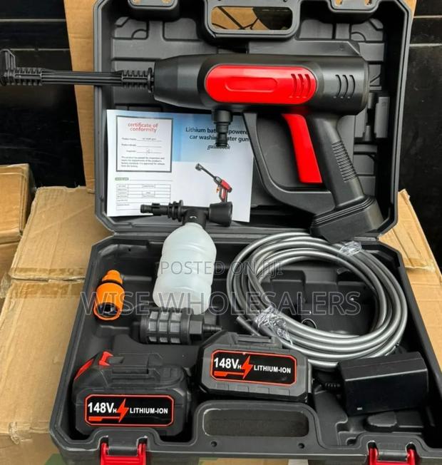 *Heavy Duty Car Wash Gun Machine 2 148v Lithium Batteries