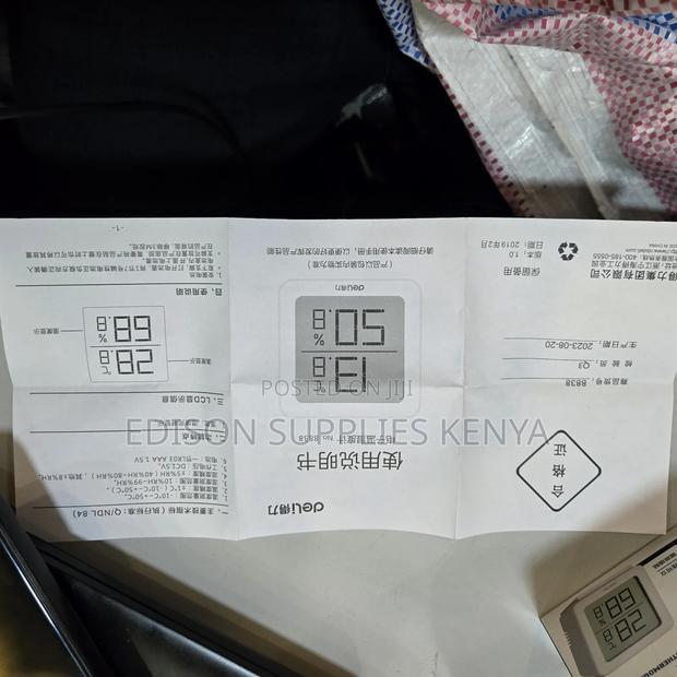 Deli Digital Humidity Meter Temperature Sensor Moisture - thumbnail 7