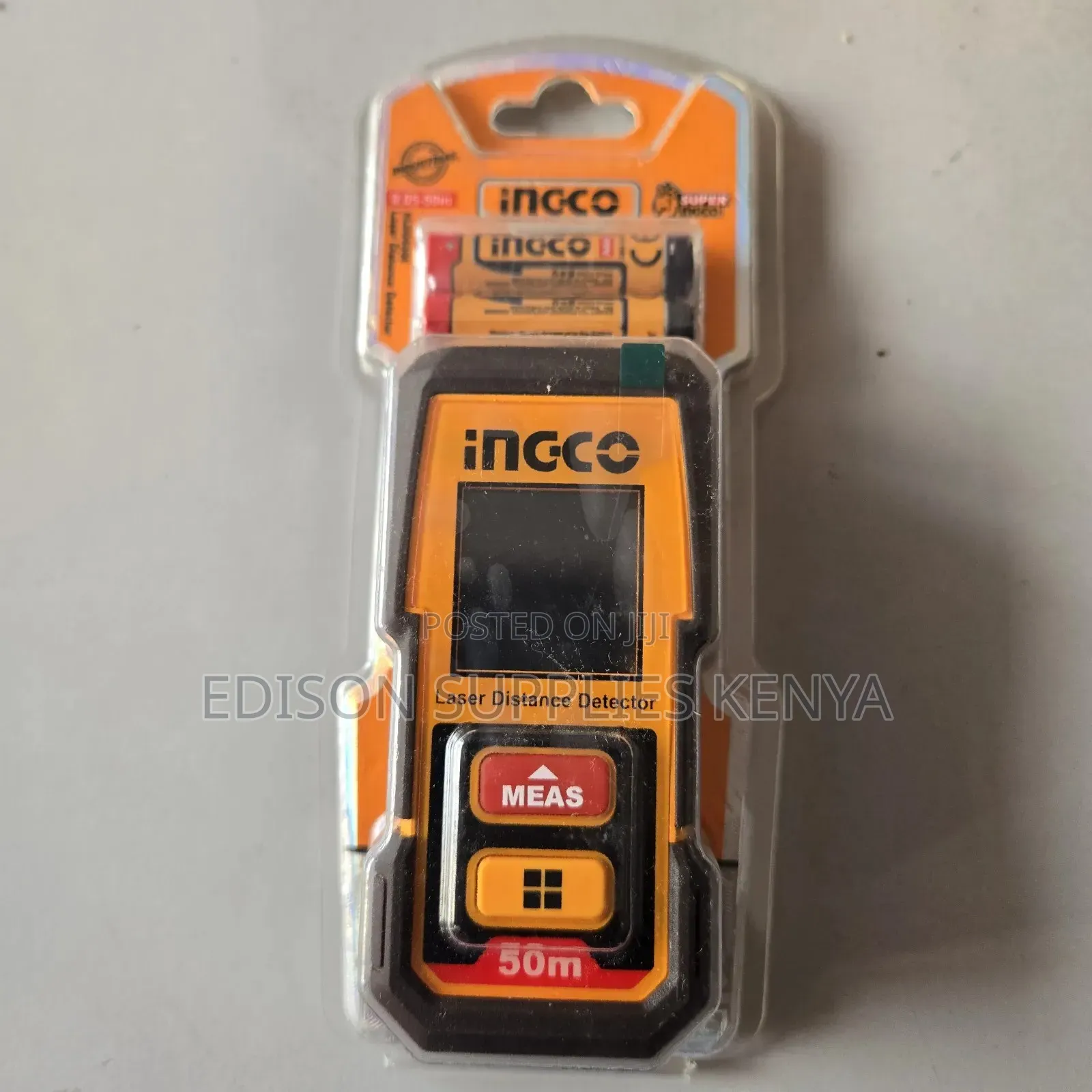50m Laser Distance Meter Ingco Detector Laser Measure Range
