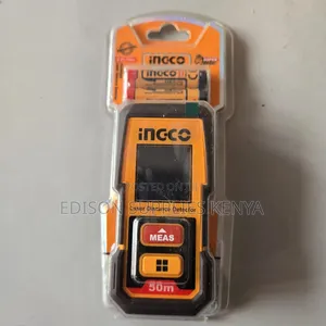 50m Laser Distance Meter Ingco Detector Laser Measure Range