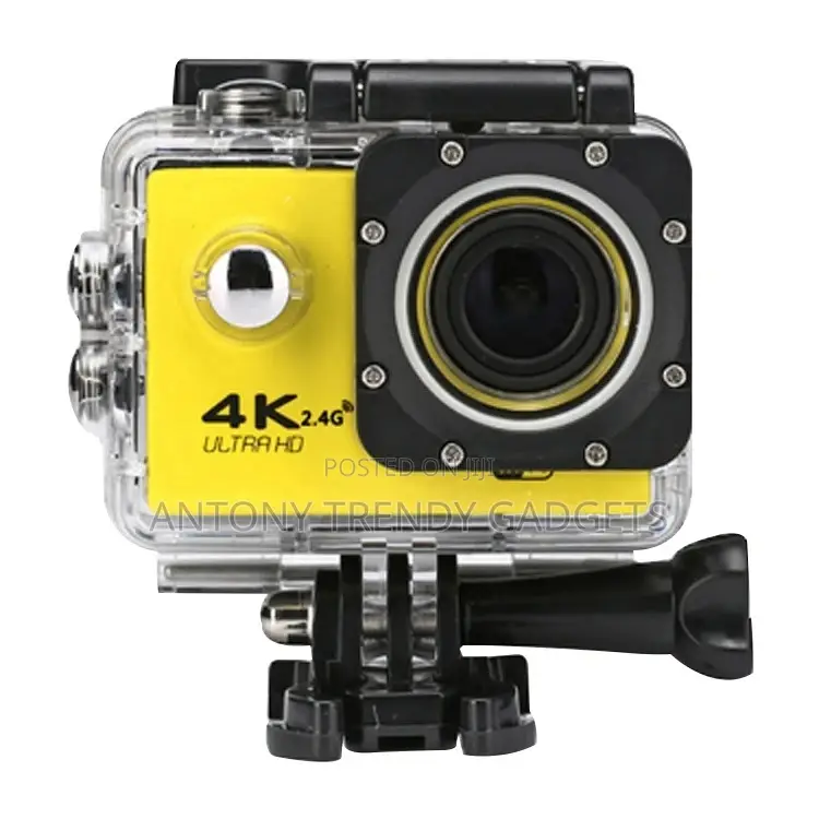 Cycling & Travel Camera – 4k Hd Waterproof With Wifi