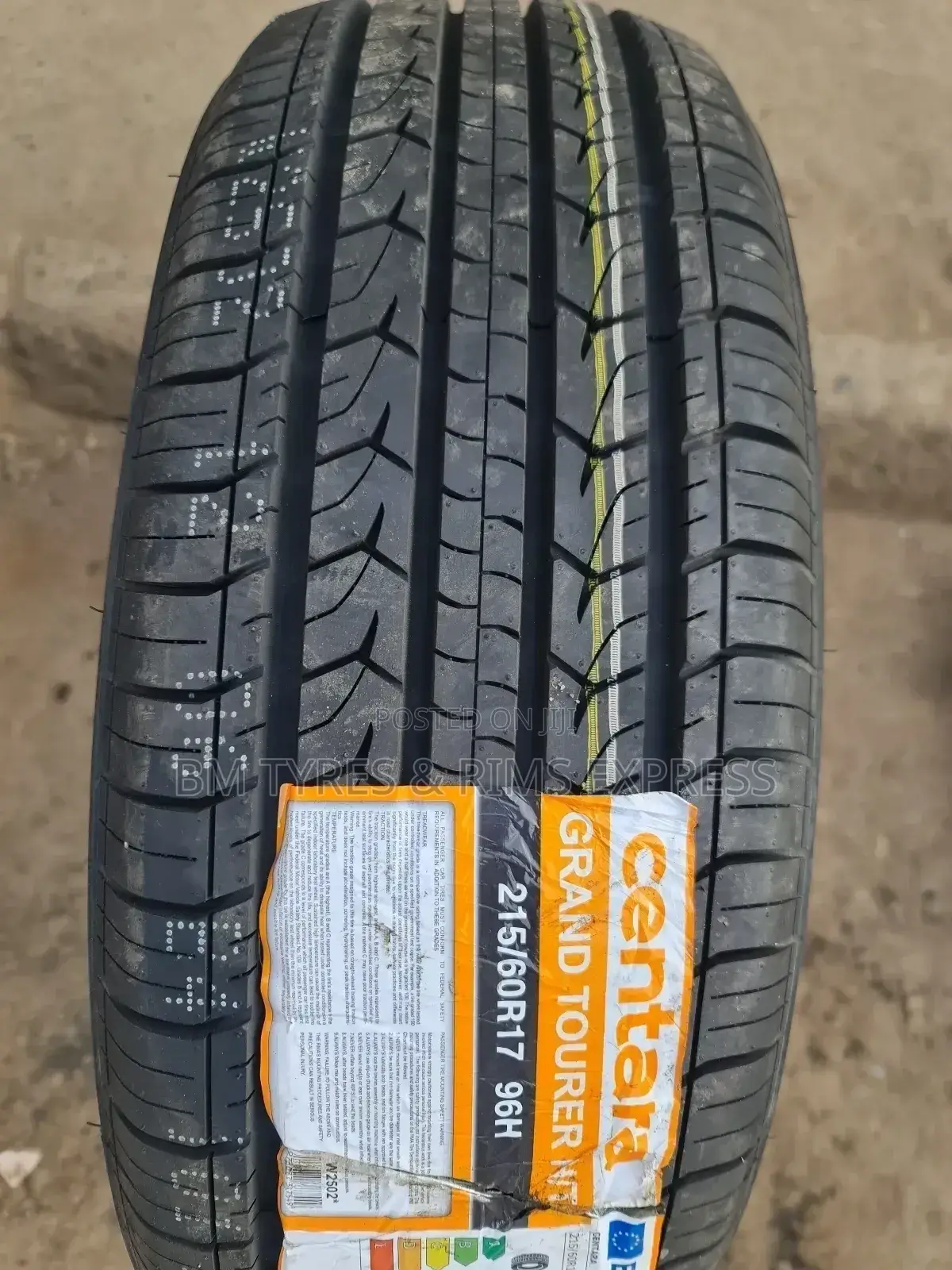 215 /60 R17 Centara Tyres.