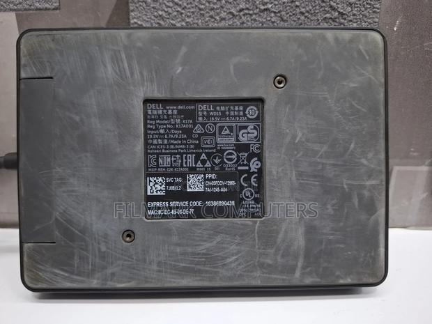 Dell Wd15 Monitor Docking 4k With 180w Adapter, Usb-c - thumbnail 3