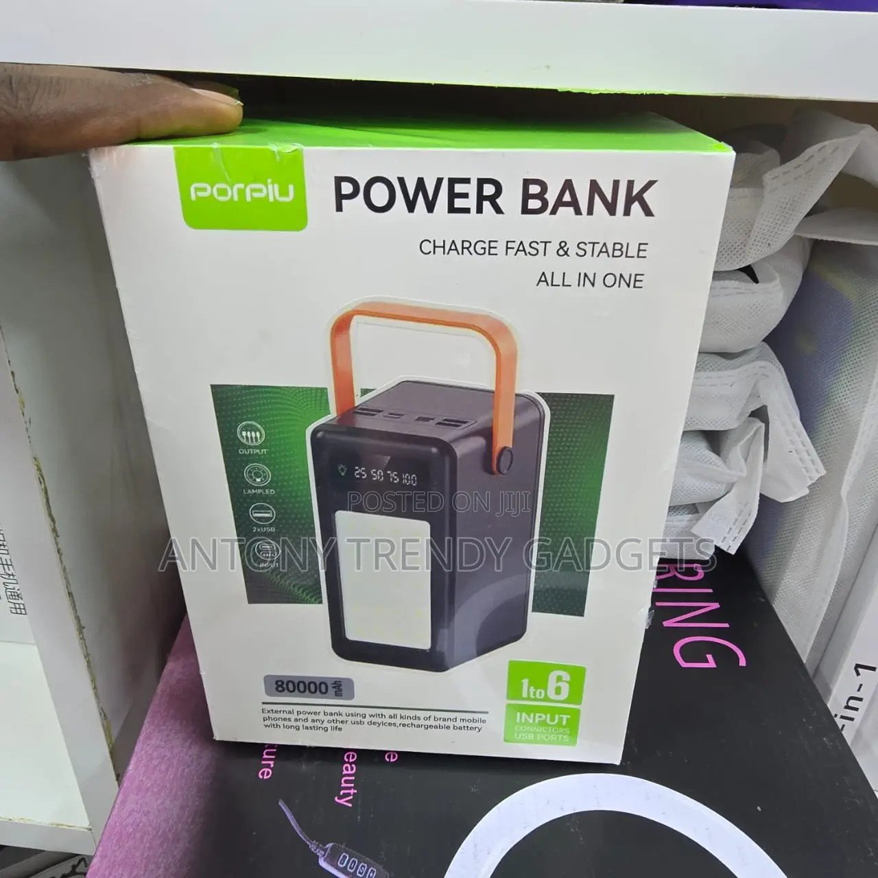 80000mah Fast Charger –Multi Usb Power Bank for All Devices