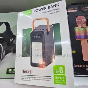 Multi-Port Usb Power Bank – 80000mah for Phones Devices