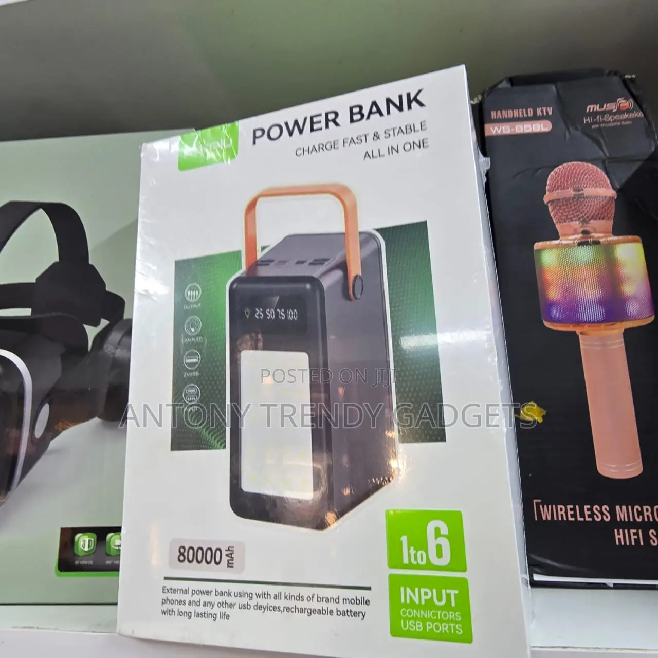 Multi-Port Usb Power Bank – 80000mah for Phones Devices