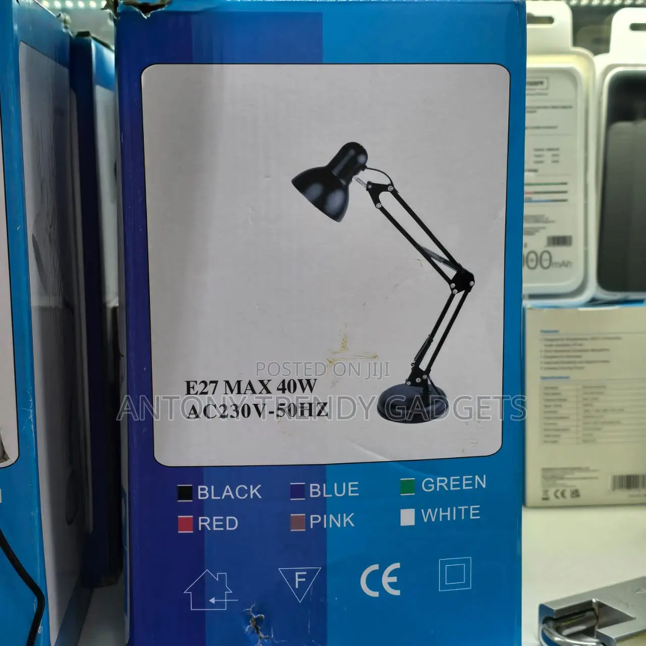 Black Desk Lamp – Modern Led Table Light For Office/Home