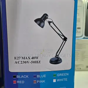 Black Table Lamp – Stylish Desk Light For Study & Office