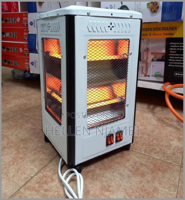 Premier Quartz 5 Settings Standing Room Heater - main view