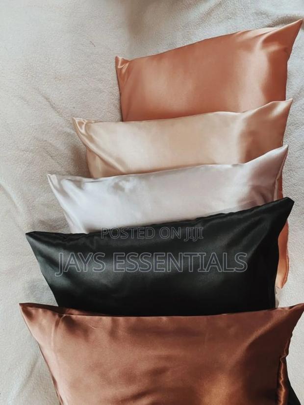 2pc Satin Bed Pillow Cases : 20"*30" - thumbnail 5