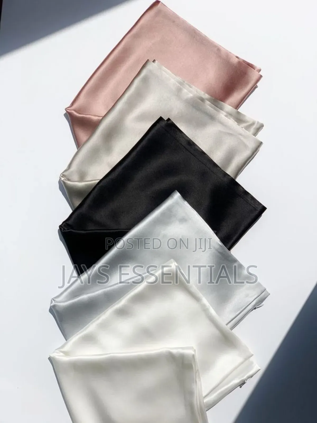 2pc Satin Bed Pillow Cases : 20"*30"