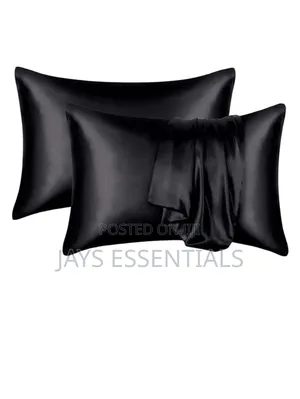 2pc Satin Bed Pillow Cases : 20"*30"