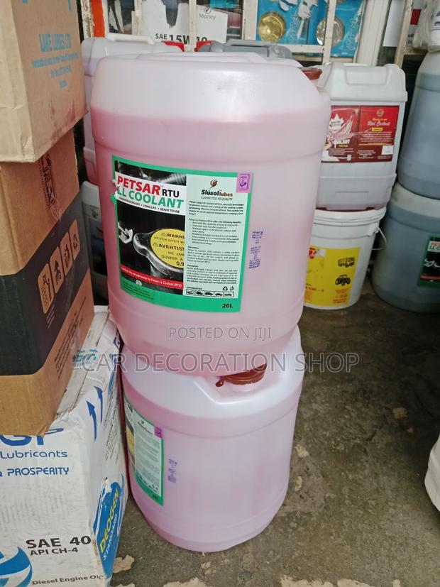 Quality 20litres Petsar Red/Pink Coolant - main view