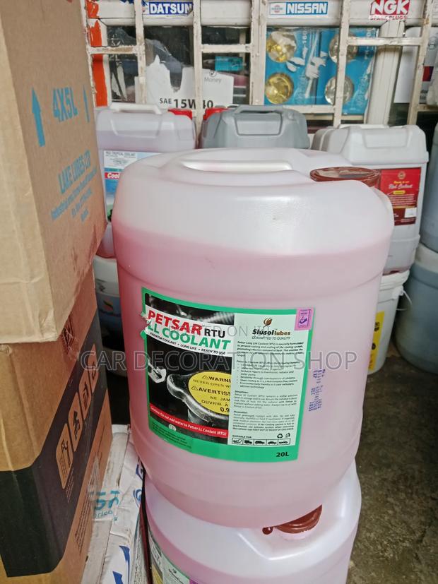20litres Red Ready to Use Radiator Petsar Coolant