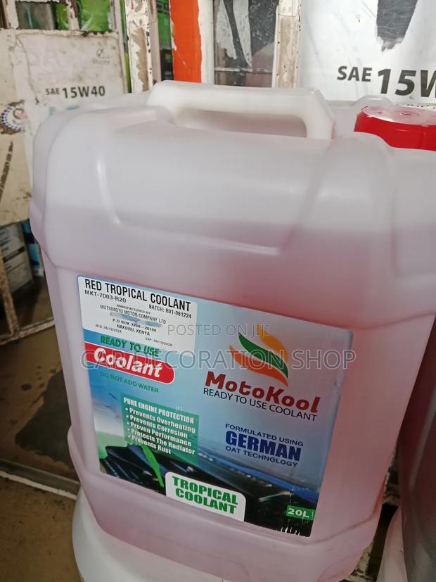 20litres Ready to Use Motokool Prevents Rusting, Overheating - main view