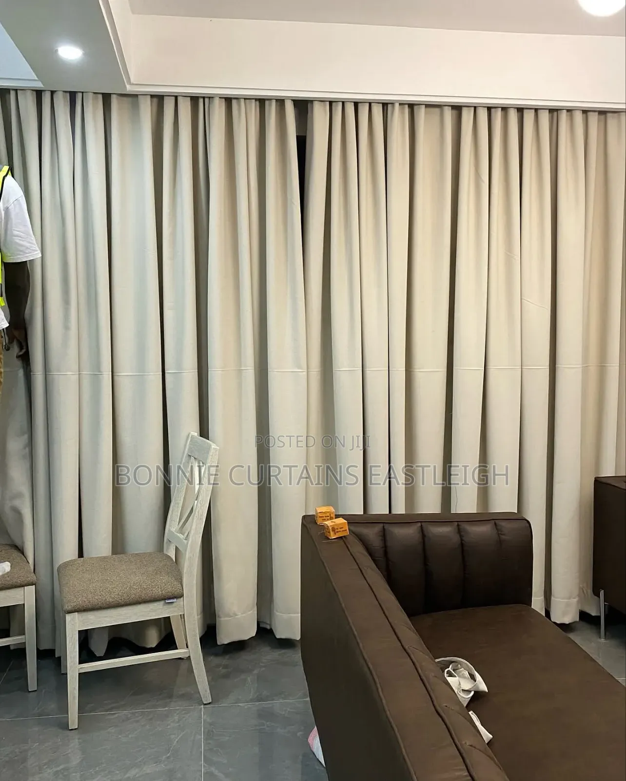 Orange Curtains for Living Room