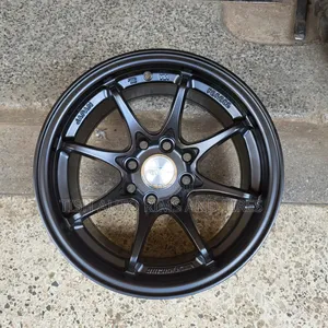 Black Semi Offset Rims Size 14 Inch Forged