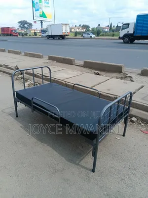 Hospital Bed, With Black Mackintosh