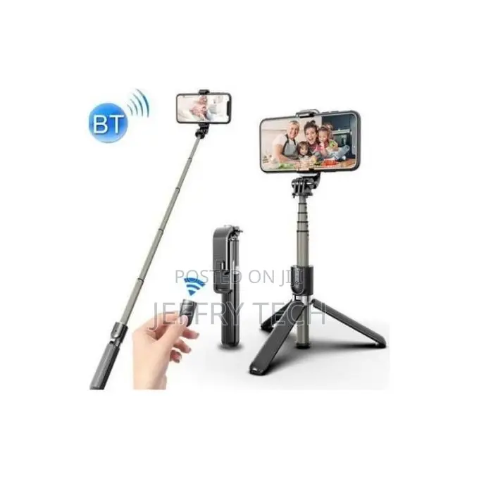 Tripod Selfie Stick Aluminum Alloy Foldable Bluetooth