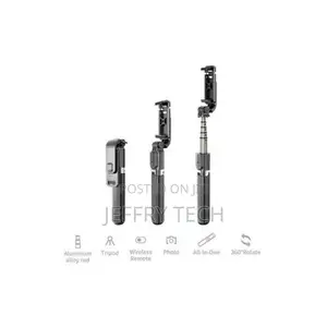 Tripod Selfie Stick Aluminum Alloy Foldable Bluetooth