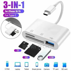 Usb-C to Usb Card Reader With Sd/Microsd Slots – Compatible - thumbnail 2