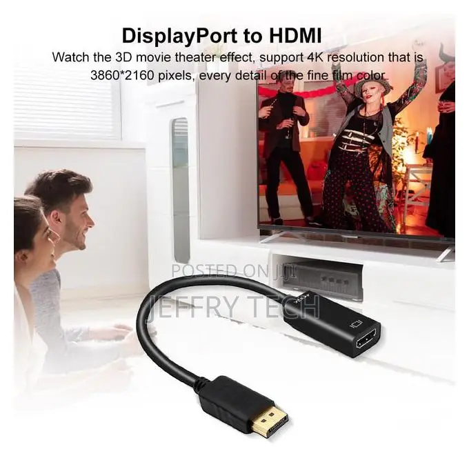 Displayport to Hdmi Adapter - Performance and Compact