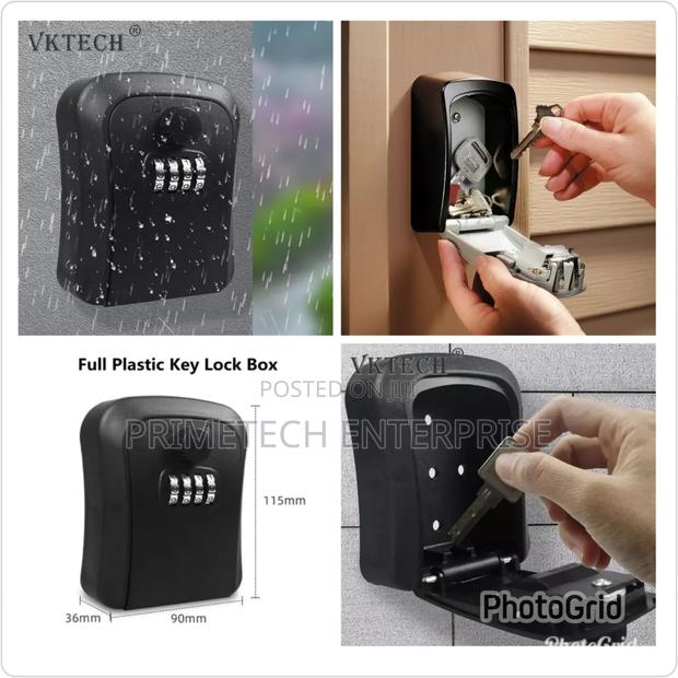 Weatherproof Wall Mounted Key Safe Box - main view