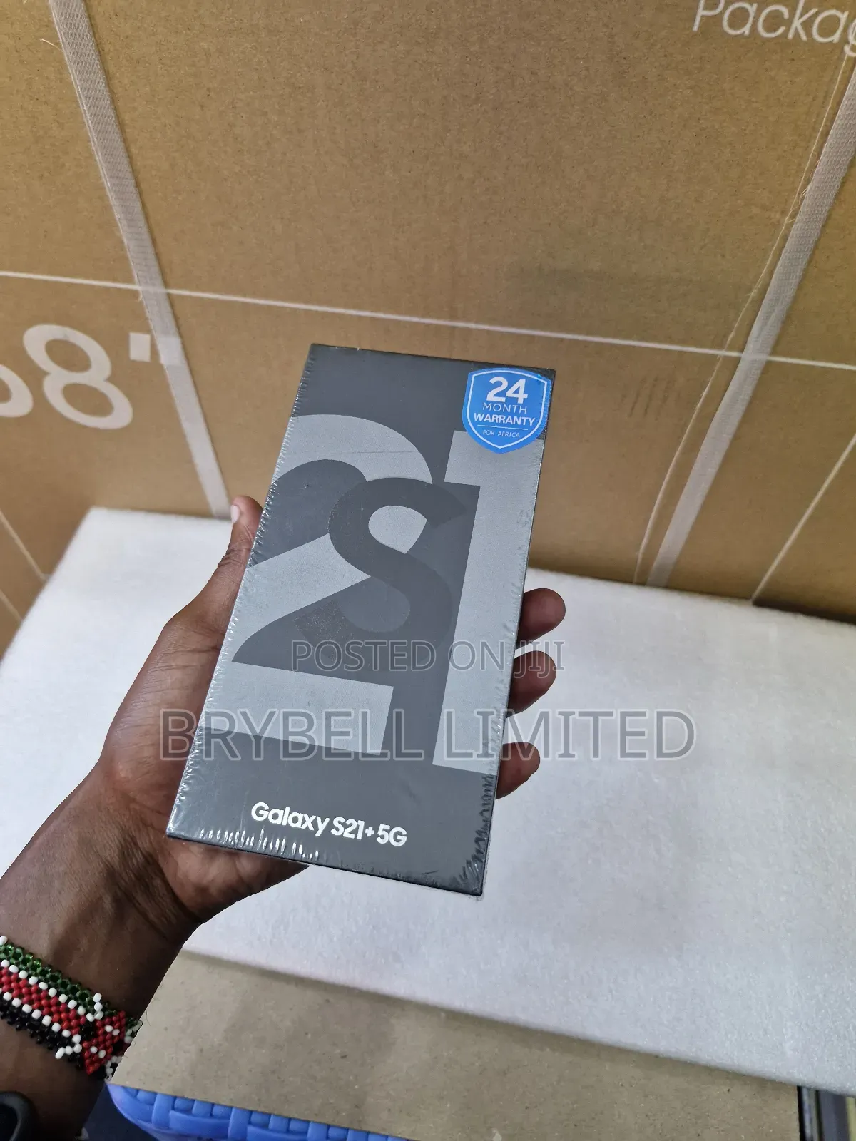 New Samsung Galaxy S21+ 5G 128 GB Black