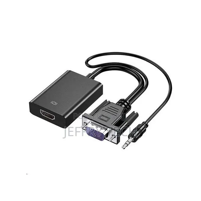 Adaptateur Vga Male Vers Hdmi Output 1080p Hd+ Audio
