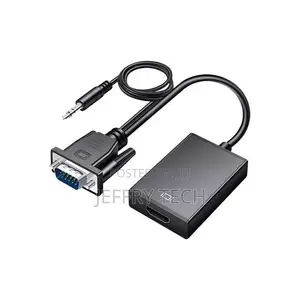 Adaptateur Vga Male Vers Hdmi Output 1080p Hd+ Audio