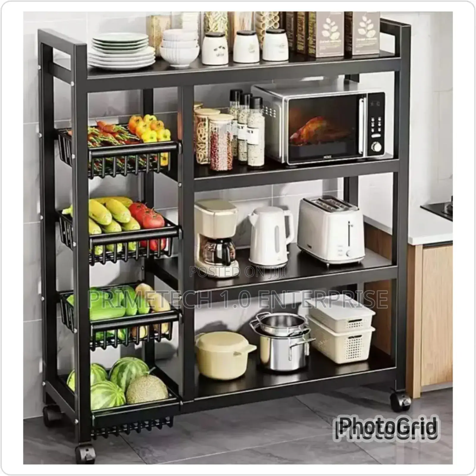 Movable Strong Kitchen Rack