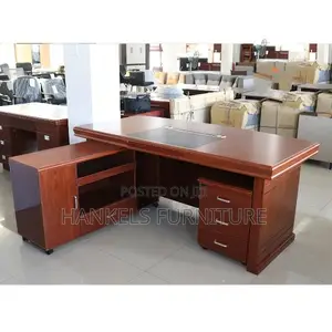 Mahogany 1.6m Executive Office Desk