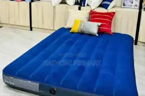 4 by 6 Inflatable Air Bed/ Air Mattress With Felectric Pump